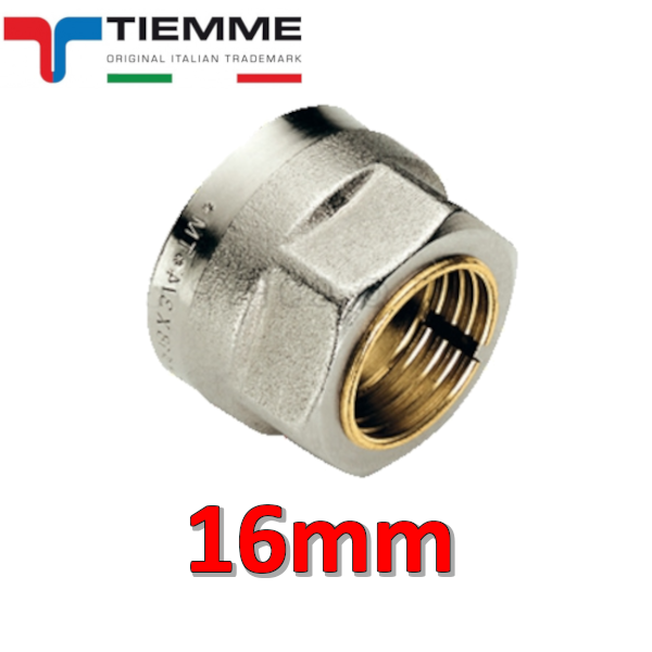 Adaptateur de robinet WATERBLOC TIEMME pour tuyau en cuivre Ø 16 mm - 3/4''