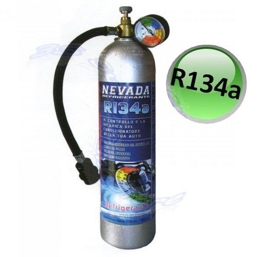 Car air conditioning diagnostic refill kit - R134a gas