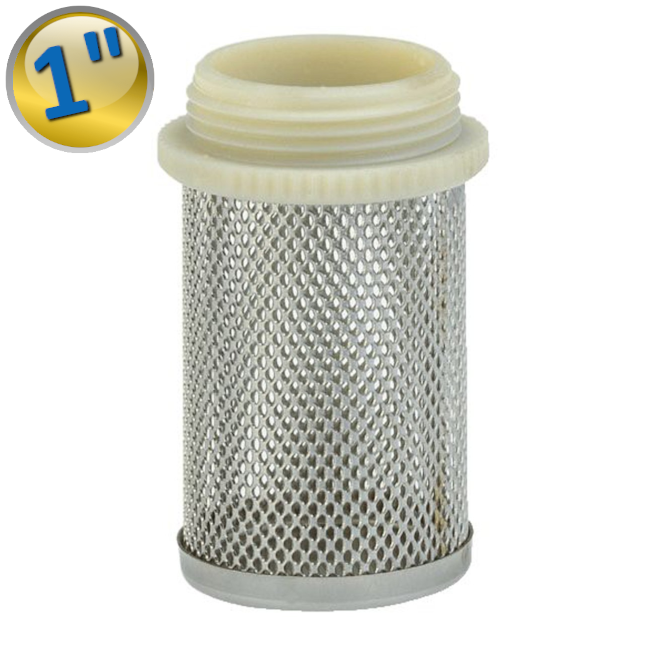 H0157 - Filtre de rechange M 1'' en acier inoxydable pour clapet de pied, pour VALSTOP/EUROSTOP - Enolgas