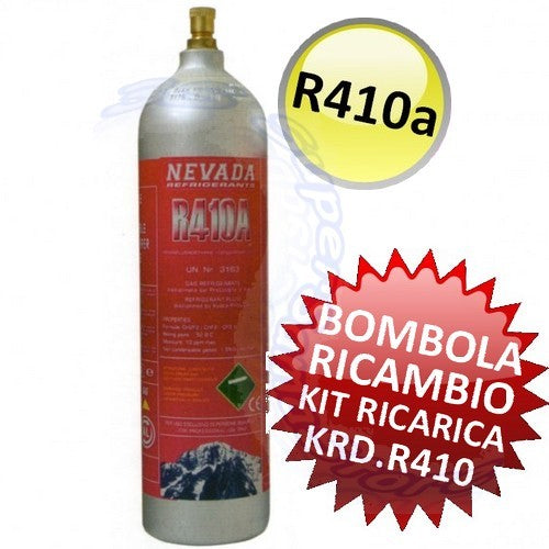 R410a air conditioning diagnostic refill kit - REFILL CYLINDER