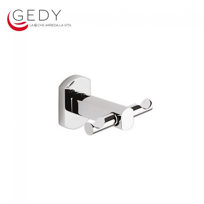 Double chrome-plated brass coat hook - EDERA GEDY ED26