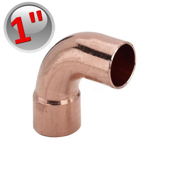 Copper Solder Elbow 90° F/M 1'' - 25.4 mm