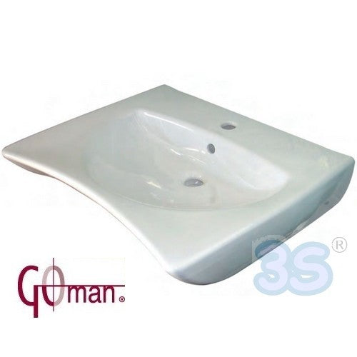 Ergonomic sink for disabled people 66 cm OPEN Goman series