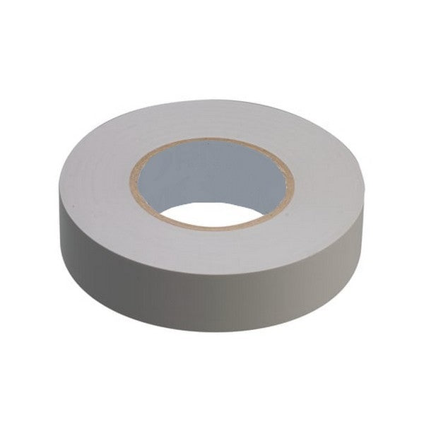 Ruban isolant gris, 19 mm de large, 25 m de long - idéal pour les câbles électriques