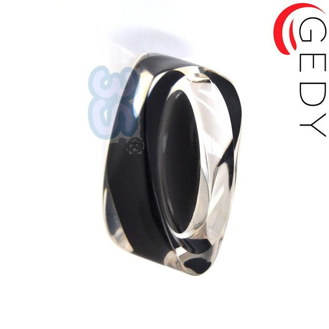 Porte-savon Gedy série TWIST noir