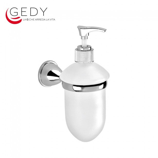 Glass soap dispenser - GENZIANA GEDY
