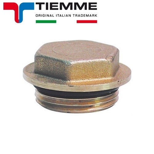 3/4" Male plug with O-ring for TIEMME heating manifold