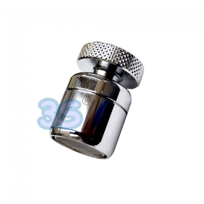 Aérateur pivotant avec filetage femelle 22x1, chromé