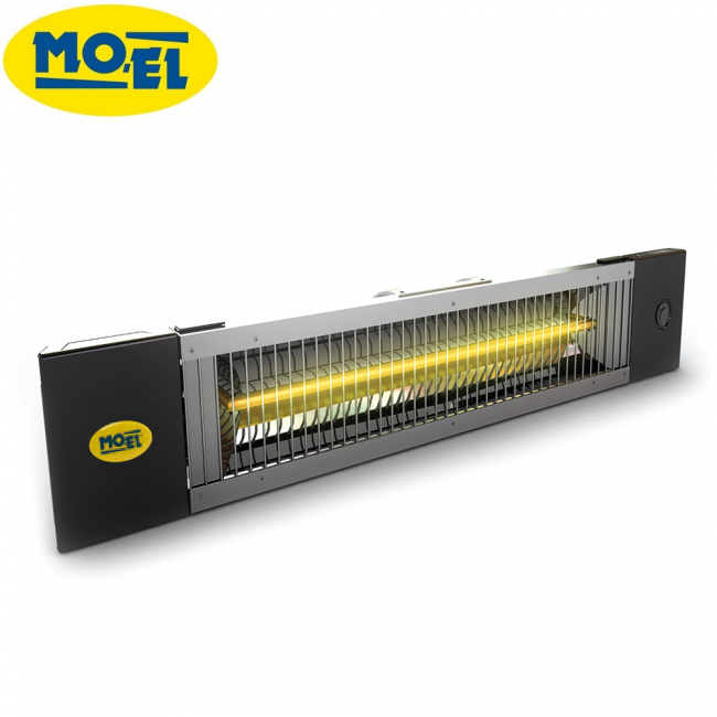 MO-EL 1800W PETALO Long Wave Infrared Radiant Heater with Remote Control