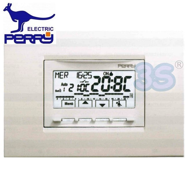 Perry 1CRCDS29 - Chronothermostat numérique intégré série NEXT 230 V