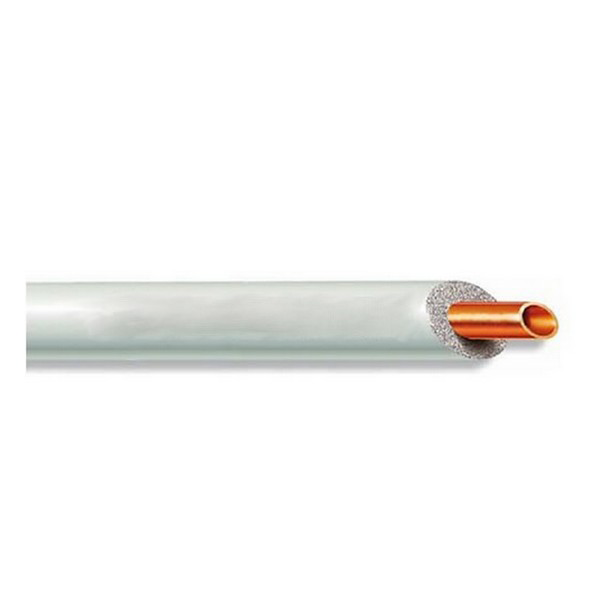 Insulated copper pipe 7/8'' for air conditioning - price per meter
