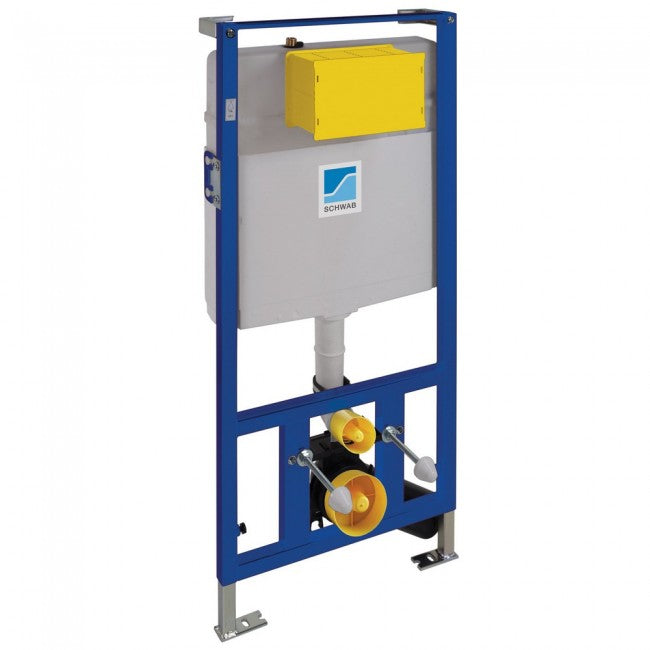 Module autoportant avec réservoir pour WC suspendu, cloison en plaques de plâtre - DUPLO WC 199 SCHWAB