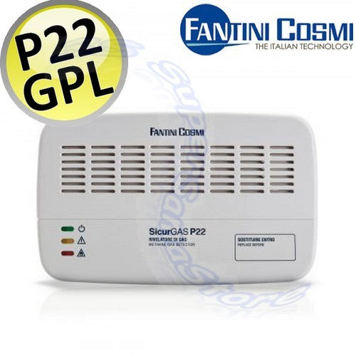 Détecteur de fuites de gaz GPL Fantini Cosmi P22 - capteur catalytique