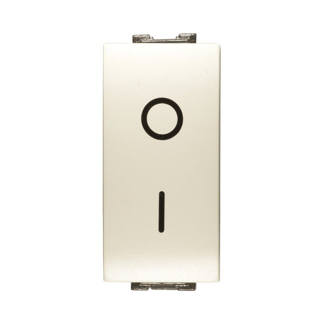 Interrupteur bipolaire blanc 16 A compatible avec Living International / Light - Feb Electric