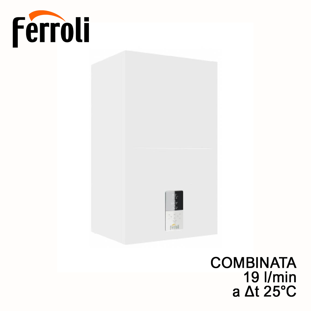 Chaudière murale à condensation BLUEHELIX HITECH RRT 34 C pour le chauffage et la production instantanée d'eau chaude sanitaire