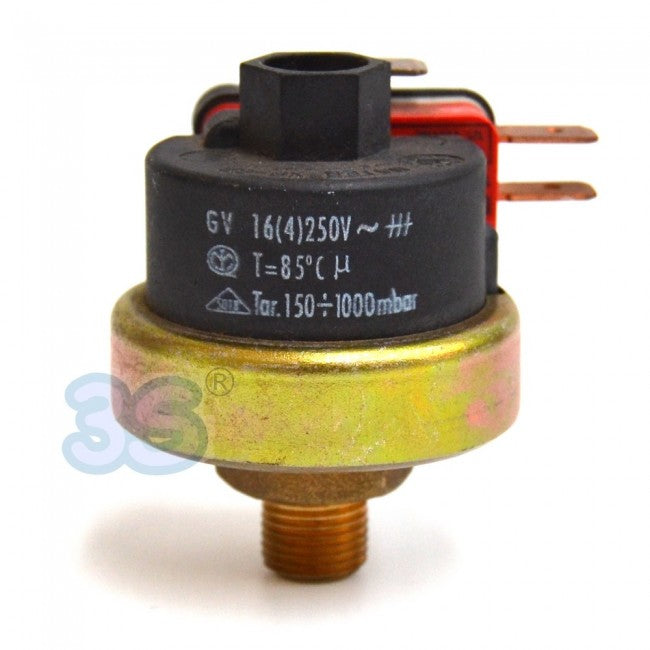 Pressostat à vide 150 - 1000 mbar avec vis de réglage