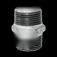 Mamelons en fonte malléable galvanisés 1/2'' M-M