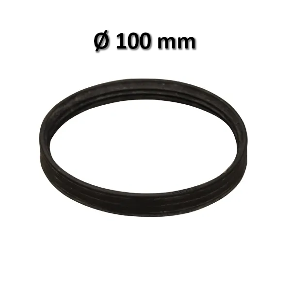 Joint d'étanchéité Ø 100 mm pour tuyaux et raccords de cheminée en acier