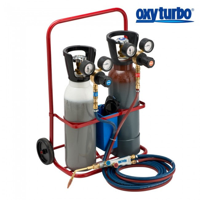 Oxy-acetylene welding station - Turbo set maxi smart 5 Lt Oxyturbo