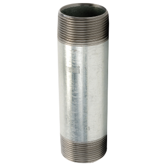 Rallonge à vis - douille cylindrique 1/2'' x 60 mm M-M en acier zingué