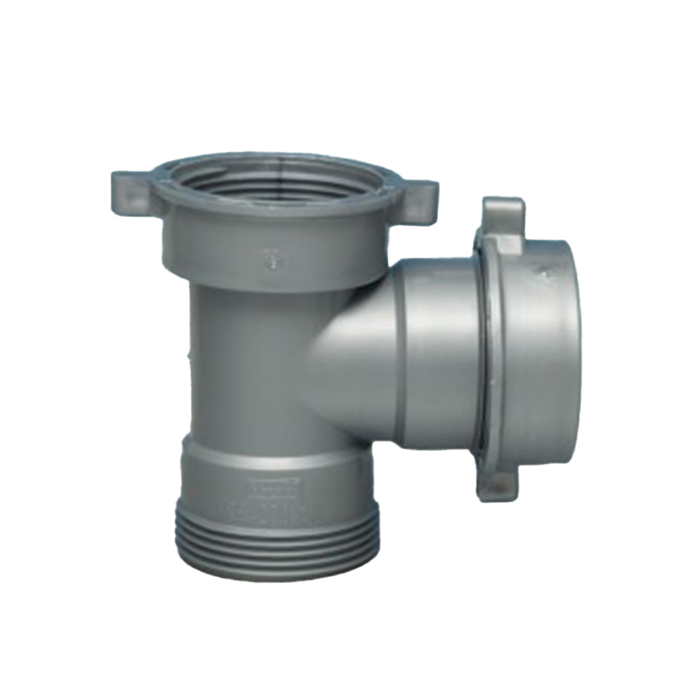 Raccord en T pour siphon de cuisine LIRA 1''1/2" pour raccordement supplémentaire à l'évacuation des condensats - lave-linge - lave-vaisselle
