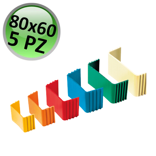 Support de verrouillage FAST BLOCK 80x60 mm - Lot de 5