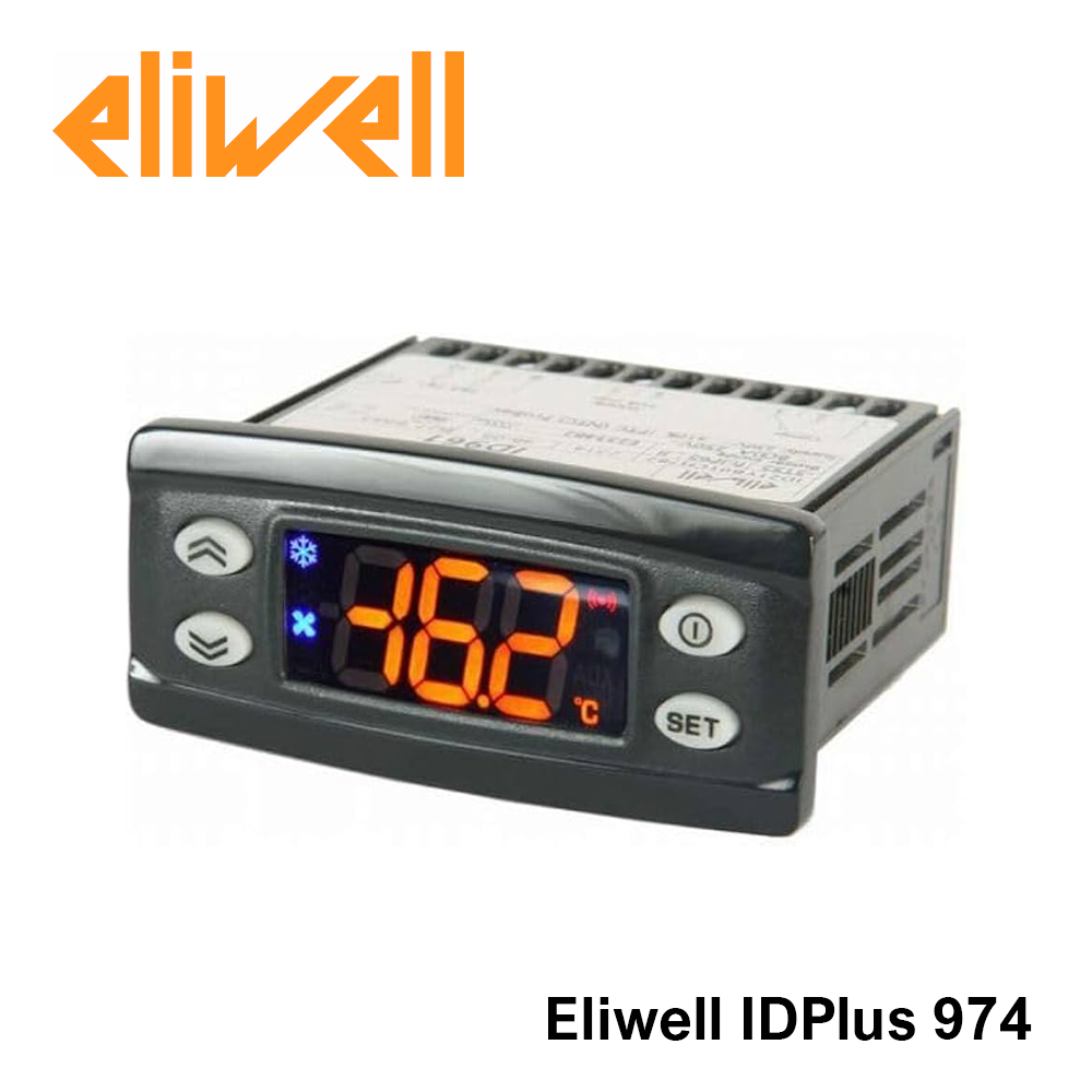 Régulateur de température électronique pour groupes frigorifiques 230 Vca - Eliwell IDPlus 974
