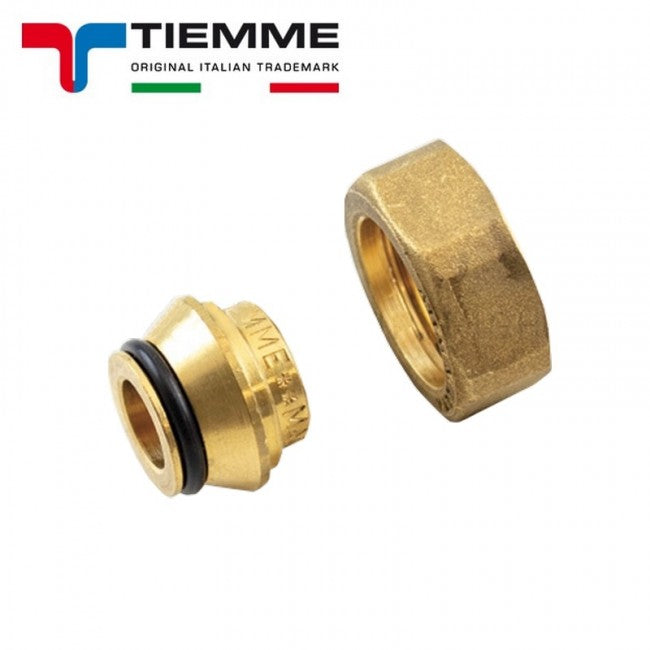 Terminal cap nut for manifold with 1/2''x16 fitting - TIEMME
