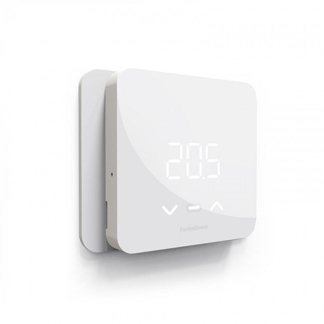 C800WIFIR - RECTANGULAR LED Chronothermostat with batteries, smart functions, and Wi-Fi connection