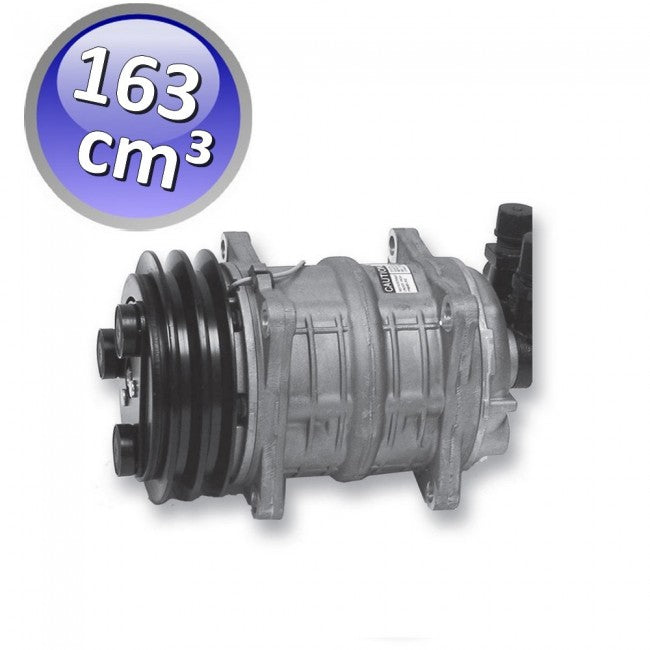 QP-16XD Compressor -1686 - 2 grooves A -Dia.135 -12v