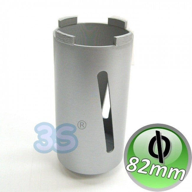 Foret diamanté pour carottier Ø 82 mm - longueur 160 mm