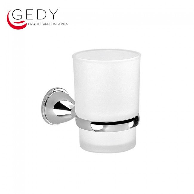 Glass toothbrush holder - GENZIANA GEDY