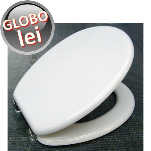 Abattant de toilette LEI Ceramica Globo d'origine avec âme en bois - LE021BI