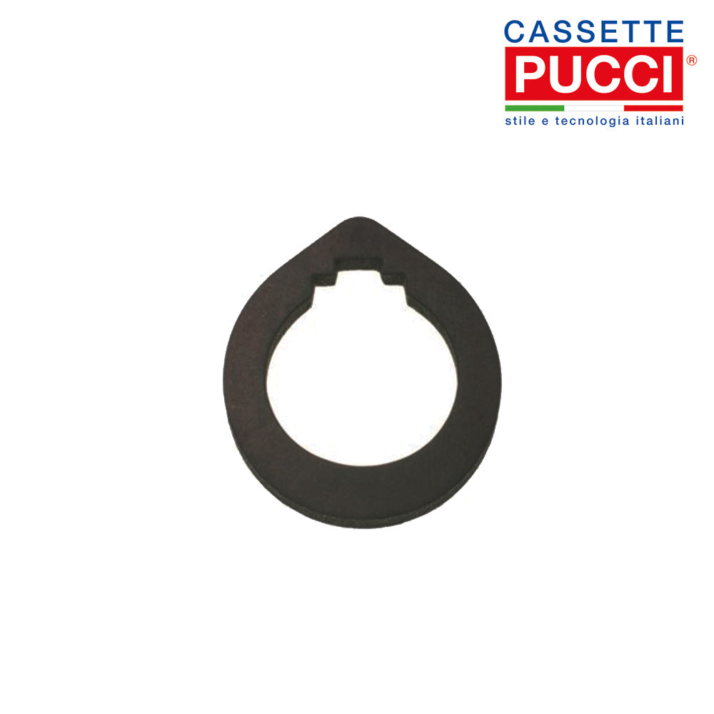 Joint en caoutchouc profilé Pucci - 2,5 mm pour bouton en laiton