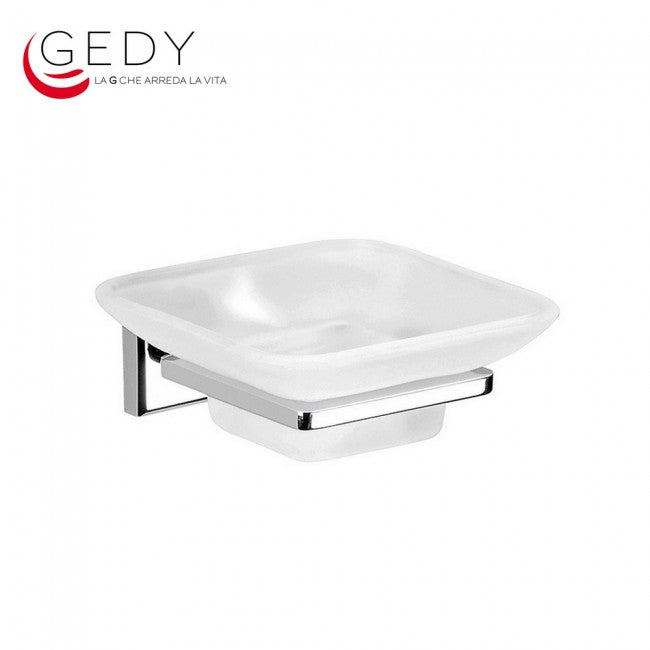 Soap dish glass container - COLORADO GEDY