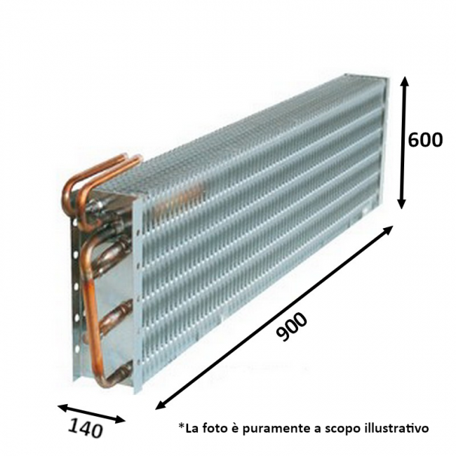 Static under-counter/display cabinet evaporator - CTM96/16
