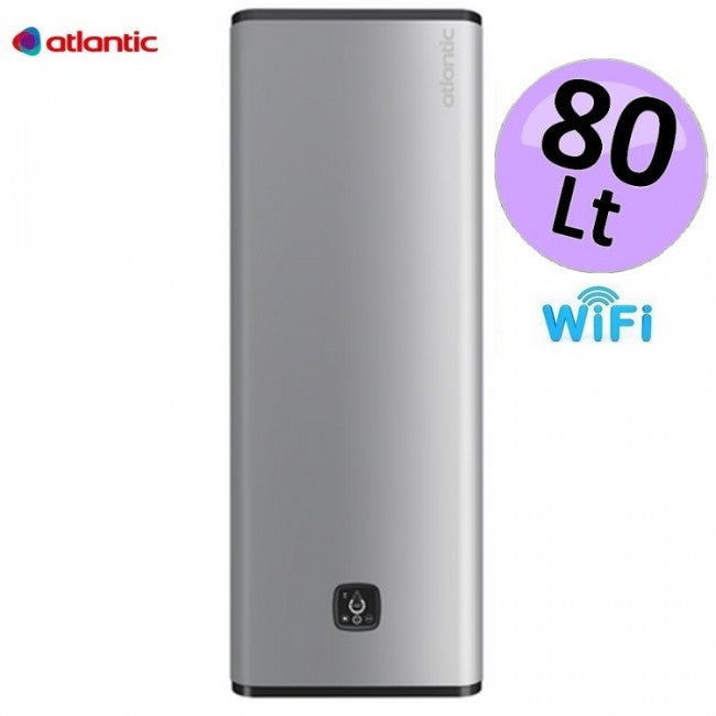 Chauffe-eau électrique VERTIGO Steatite WiFi 100 WaterDrop Atlantic - vertical ou horizontal - contrôle par application