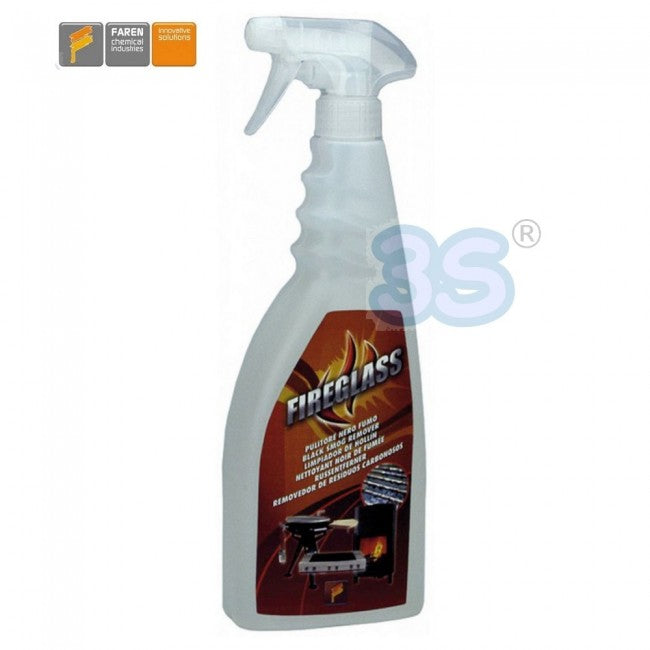 FireGlass Faren - Nettoyant pour fumée noire - Cheminée, poêle et barbecue