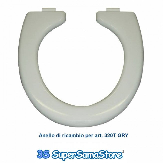 REPLACEMENT THERMOSET RING for bidet seat for ORIGINAL item 320