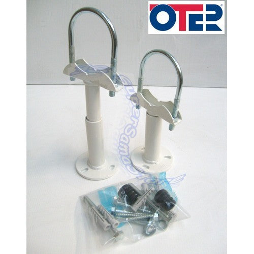 Paire de pieds réglables pour radiateurs tubulaires en acier 11/16 cm