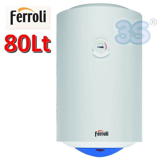 Chauffe-eau électrique vertical 80 litres - Ferroli CALYPSO