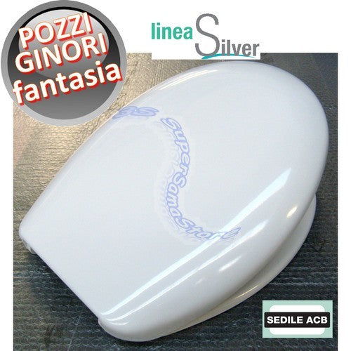 Abattant WC thermodurci FANTASIA Pozzi Ginori - ACB Ercos
