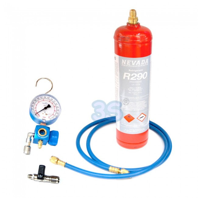 DIY Refrigerator-Freezer Diagnostic Charging Kit - R290 Gas