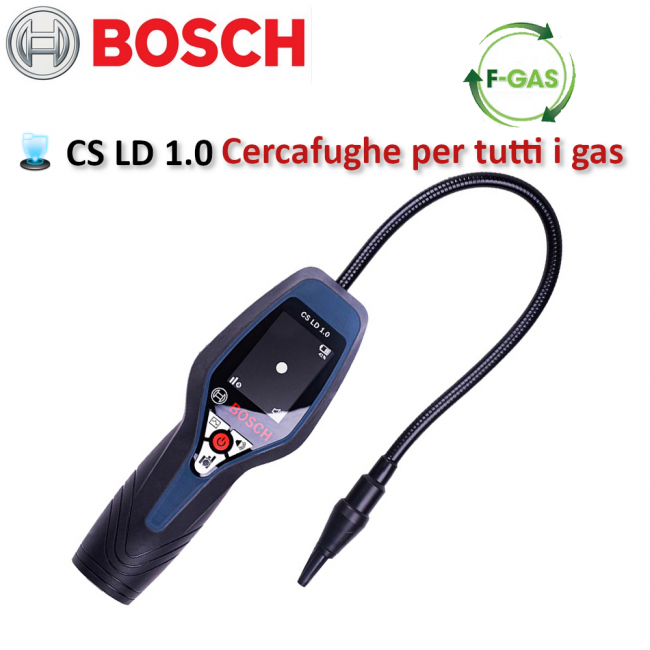 Détecteur de fuites Bosch CS LD 1.0 - Détecte les fuites de tous types de fluides frigorigènes