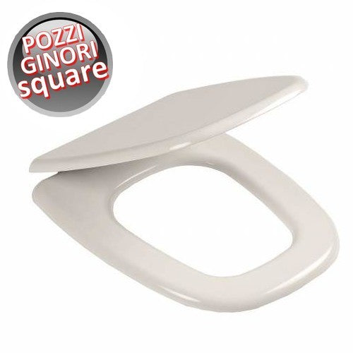 Pozzi Ginori Square Toilet Seat - ERCOS PONSI Compatible Seat Cover