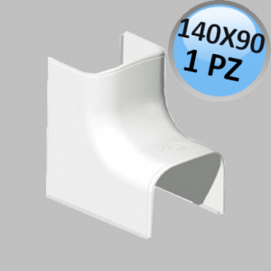 Internal angle connection for 140x90mm trunking - 1 PC