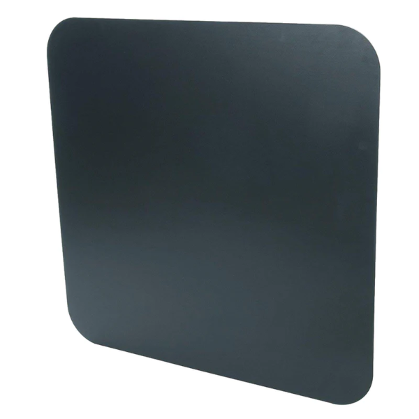 Sheet metal floor protector platform for pellet stove 60x70 cm