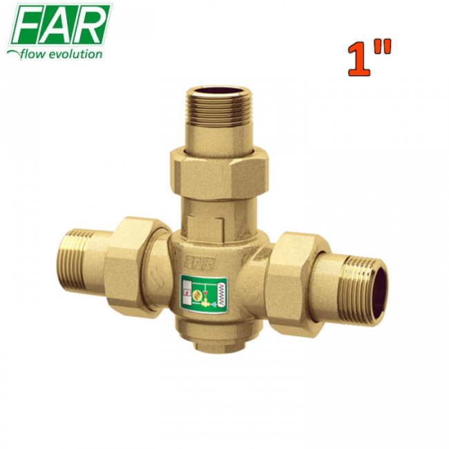 3966 - Soupape anti-condensation 1'' pour générateurs de chaleur à combustible solide - Lointain