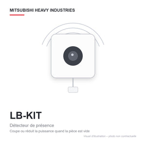 Détecteur de présence Mitsubishi Heavy Industries LB-KIT – visuel d'illustration