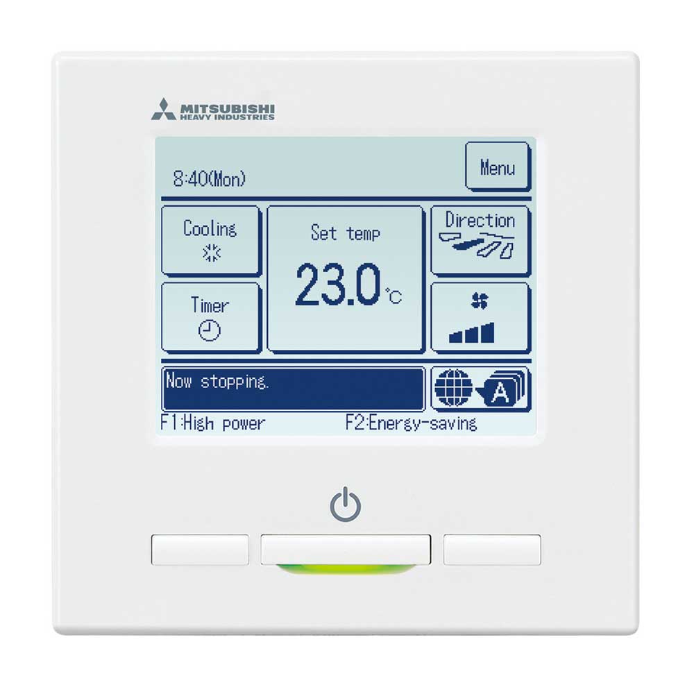 Télécommande filaire tactile Mitsubishi Heavy Industries RC-EX3A + interface SC-BIKN2-E